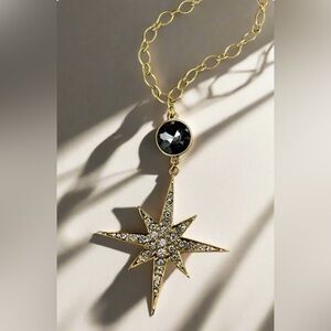 North Star Pendant Necklace by Canvas- Vintage NWT